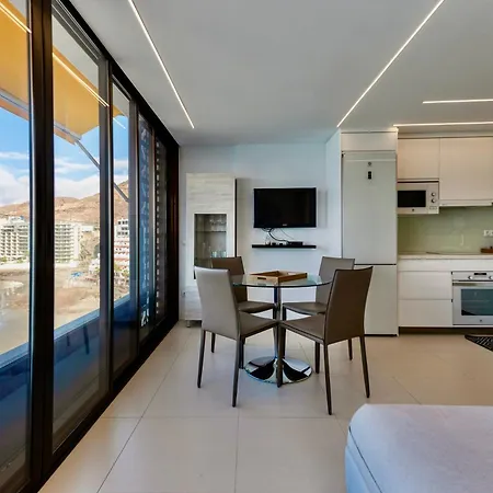 Brand New - Glass Apt - Ocean Views Patalavaca Exterior photo